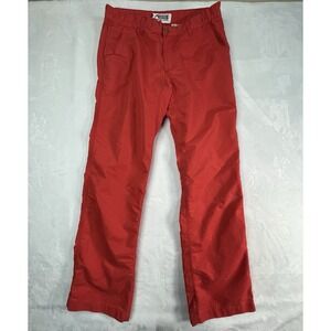 Mountain‎ Khakis Mens 35 x 32 Red Pants Broadway Fit Outdoor Chino